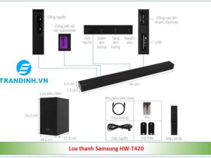 Tổng quan sản phẩm loa thanh Sound Bar SamSung HW-T420
