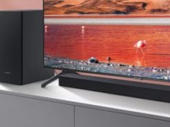 Loa thanh SamSung HW-T420 Thiết kế dạng hình khối, chắc chắn