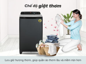 Máy giặt Aqua Inverter 12 kg AQW-DR120HT BK - Công nghệ giặt