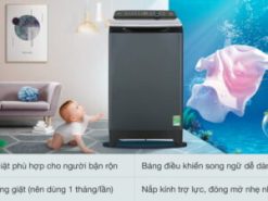 Máy giặt Aqua Inverter 12 kg AQW-FR120HT BK - Tiện ích