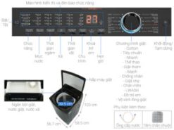 Máy giặt Aqua 12 kg AQW-FR120HT BK