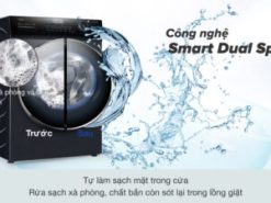Công nghệ giặt đặc biệt máy giặt Aqua AQD - DD1102G.BK