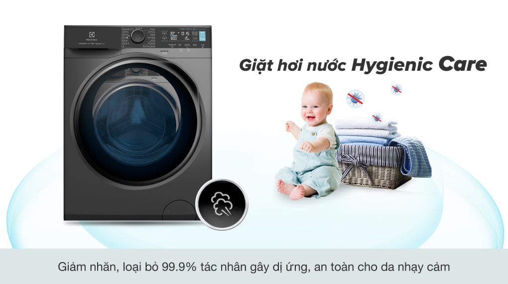 Công nghệ Hygienic Care loại bỏ vi khuẩn, tác nhân gây dị ứng nhờ