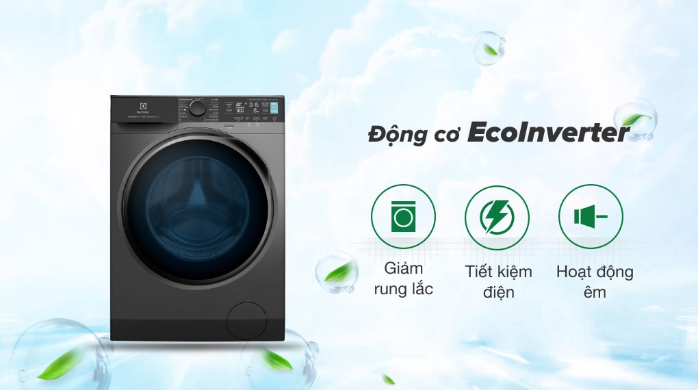 Máy giặt Electrolux Inverter 11 kg EWF1142R7SB 7 5. Máy giặt Electrolux tiết kiệm điện, vận hành bền bỉ với công nghệ tiết kiệm điện inverter