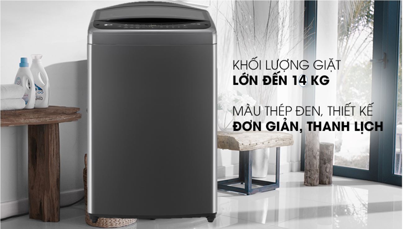 Cấu tạo thiết kế của Máy giặt LG TV2514DV3B