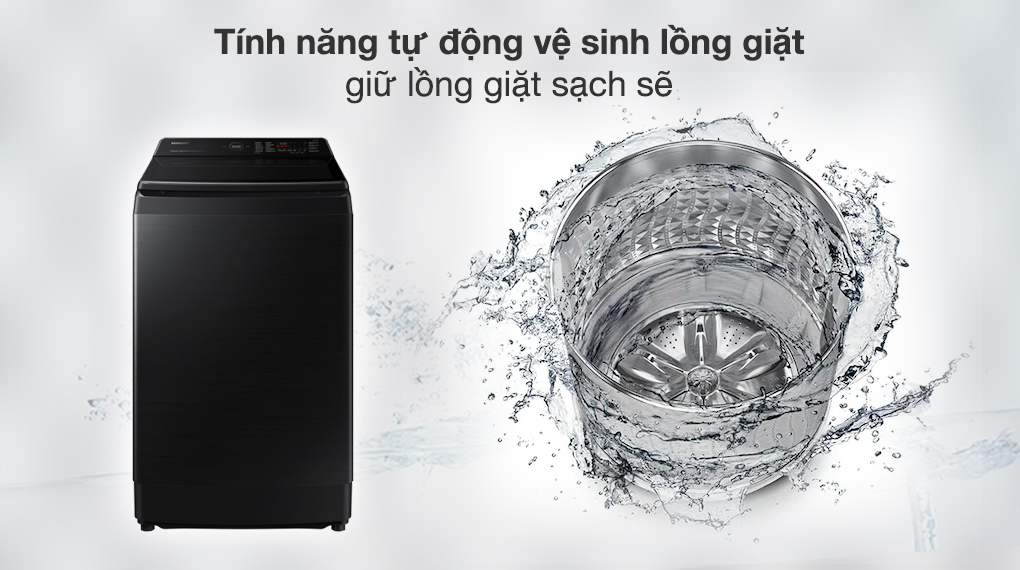 Tự vệ sinh lồng giặt