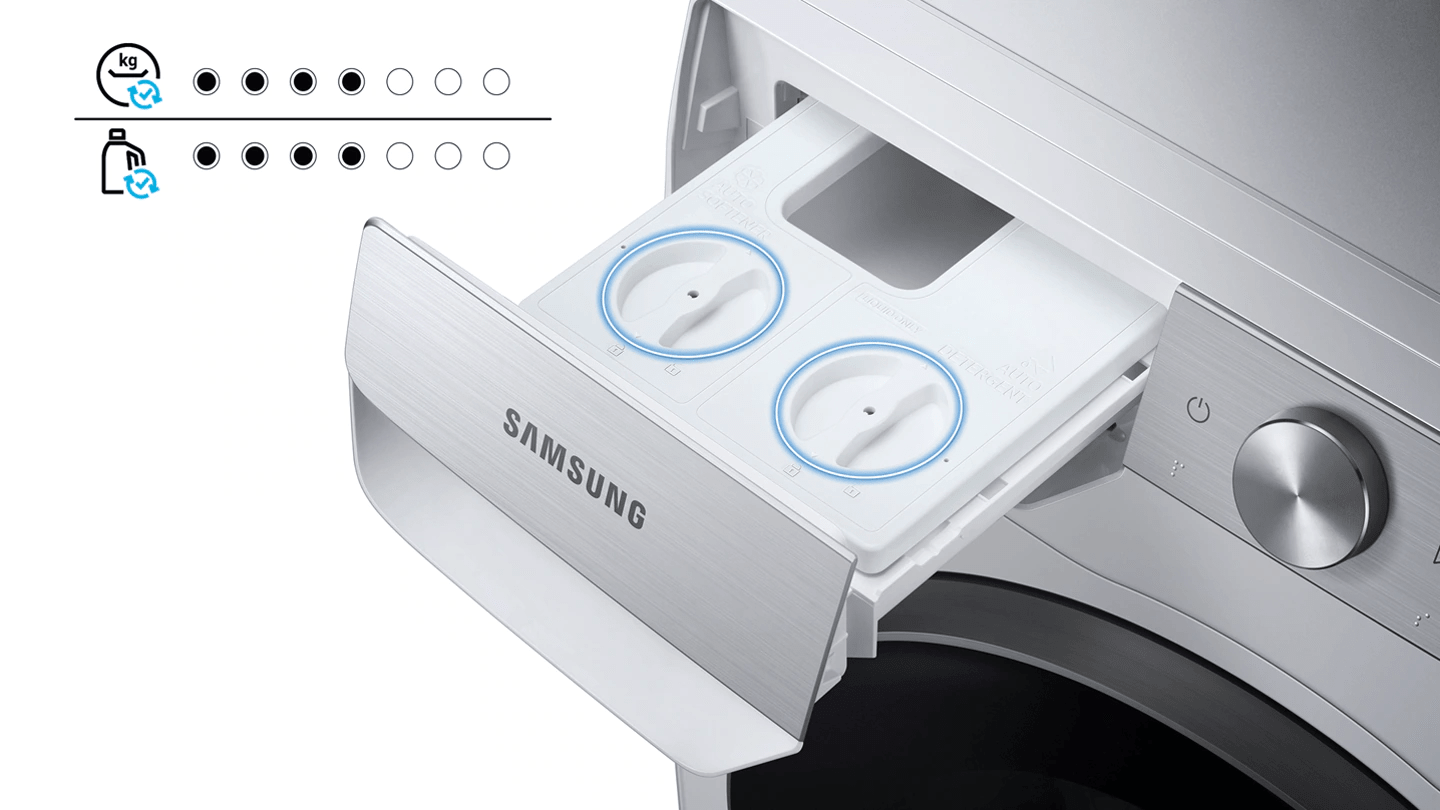 Ngăn nước giặt xả thông minh AI Dispenser phân bổ tối ưu