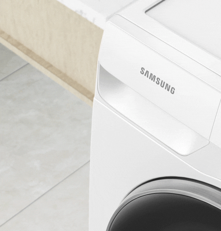 Máy giặt Samsung AI inverter 9kg WW90T634DLE/SV Hộp bột giặt StayClean loại bỏ cặn bột giặt hiệu quả