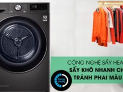 Với công nghệ Heatpump bên trong giúp quần áo luôn được bảo vệ tối đa nhất