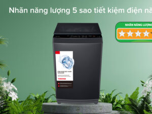 Máy giặt Toshiba 8 kg AW-M905BV(MK) - Tiết kiệm điện năng