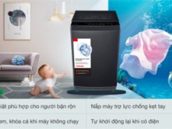 Máy giặt Toshiba Inverter 8 kg AW-M905BV(MK) - Tiện ích
