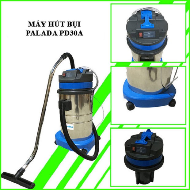 1. Máy hút bụi công nghiệp Palada PD 30A thiết kế đẹp, gọn gàng và bền bỉ