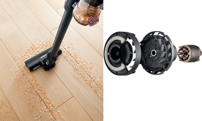 Máy hút bụi Hitachi PV-XFL300 hộc chứa bụi tiện dụng