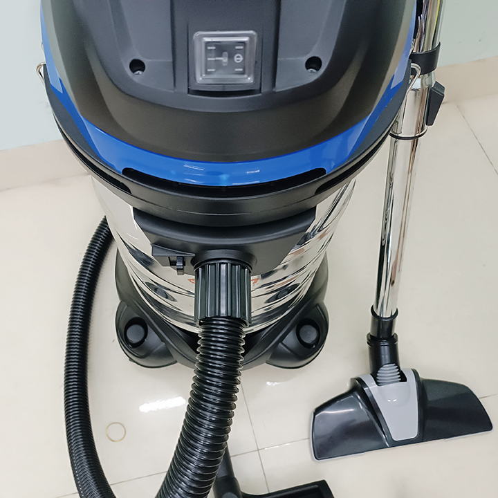 Máy hút bụi công nghiệp khô & ướt Kewin KN401S 9 Chân cắm phụ kiện