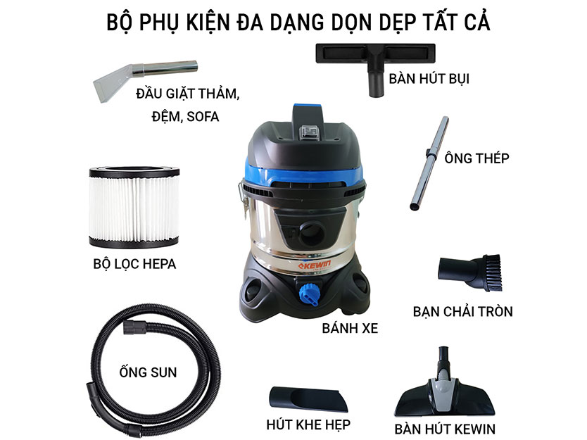Phụ kiện đi kèm tiện lợi