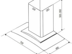8. Thông tin sản phẩm máy hút mùi Bauer BCG70MSC