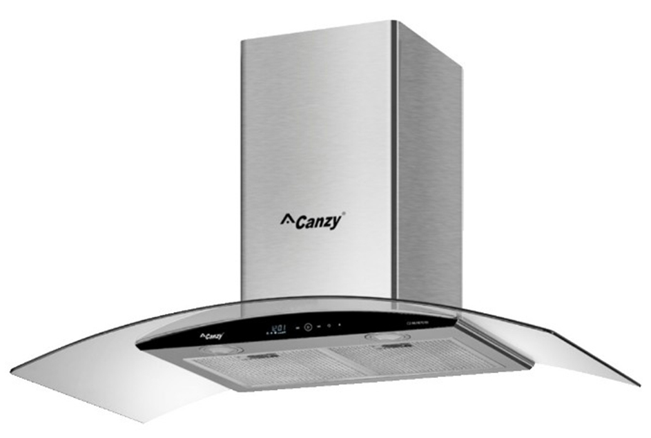 1. Máy hút khói Canzy CZ TB70 có chất liệu inox cực bền