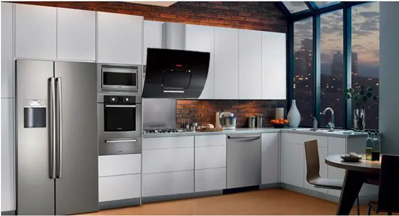 Máy hút mùi Faster FS 90CG 4 2. Thiết kế phù hợp với không gian hiện đại