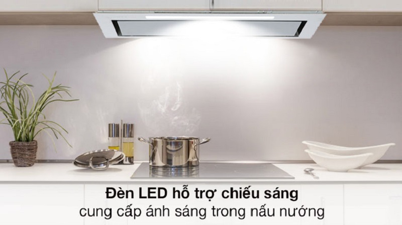 6. Máy hút mùi Hafele HH-BI72A 533.80.027 giúp quan sát dễ dàng khi nấu ăn