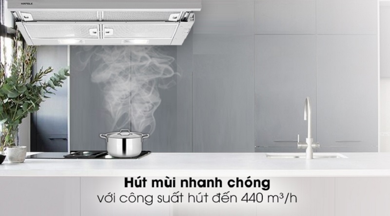 Máy hút mùi Hafele HH-S70A 533.89.031 10 5. Hút mùi một cách nhanh chóng