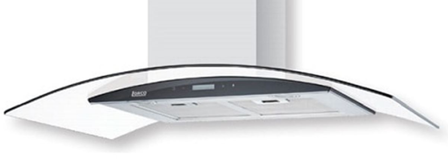2. Máy hút mùi kính cong Lorca TA 2005C-70 sở hữu động cơ Turbin