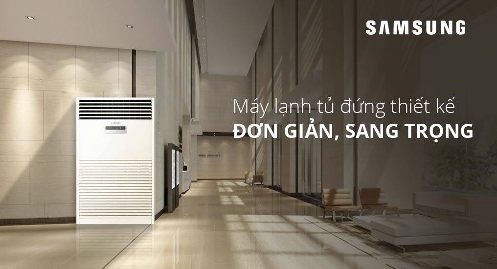Điều hòa tủ đứng Samsung 96000BTU AF0AKV3SAEENSG 9 Samsung 96000BTU AF0AKV3SAEENSG1 Thiết kế sang trọng và tiện nghi