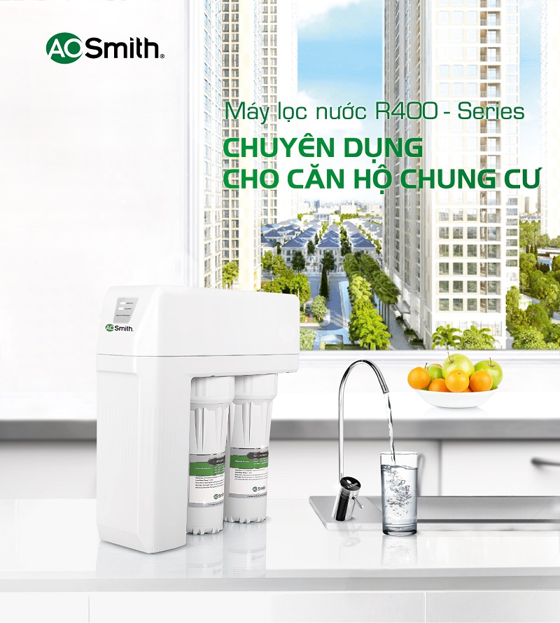 Máy Lọc Nước A. O. Smith R400S 9 7. Máy lọc vước AOSmith R400S