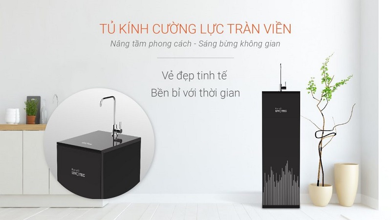 Tủ kính cường lực tràn viền hoàn toàn mới