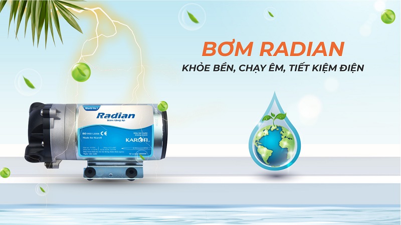 Máy lọc nước Karofi Livotec 311 6 Máy lọc nước Karofi Livotec 311 | Bơm Radian siêu bền bỉ