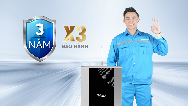Máy lọc nước Karofi Livotec 311 8 Máy lọc nước Karofi Livotec 311 | Thời gian bảo hành đến 3 năm
