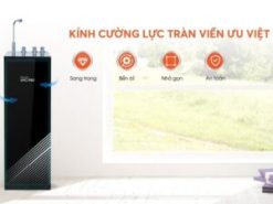 1. Máy lọc nước Livotec 611 có tủ kính cường lực tràn viền hoàn toàn mới