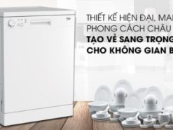 Máy rửa chén độc lập Beko DFN05311W kiểu dáng sang trọng, độ bền cao