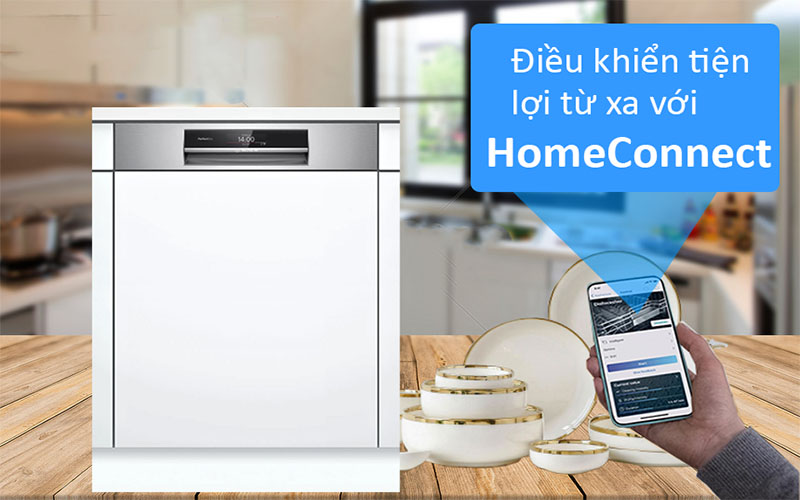 6. Sử dụng máy rửa bát Bosch SMV8YXC03E một cách tiện lợi hơn