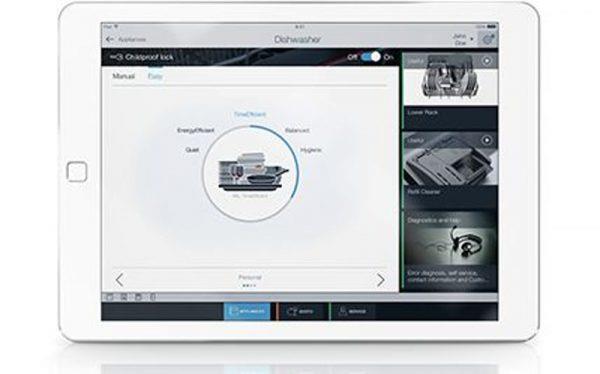Máy rửa bát độc lập Bosch SMS2HVI72E 12 Kết nối internet (Hiện tại chưa sử dụng được tại Việt Nam)