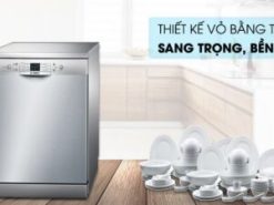 1. Máy rửa bát Bosch thiết kế sang trọng, hiện đại