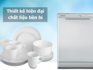 1. Máy rửa bát Candy CDP1L39W thiết kế ấn tượng