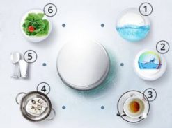 3. Máy rửa chén Fujishan FJVN12-0218F trang bị 7 chương trình rửa tiện ích