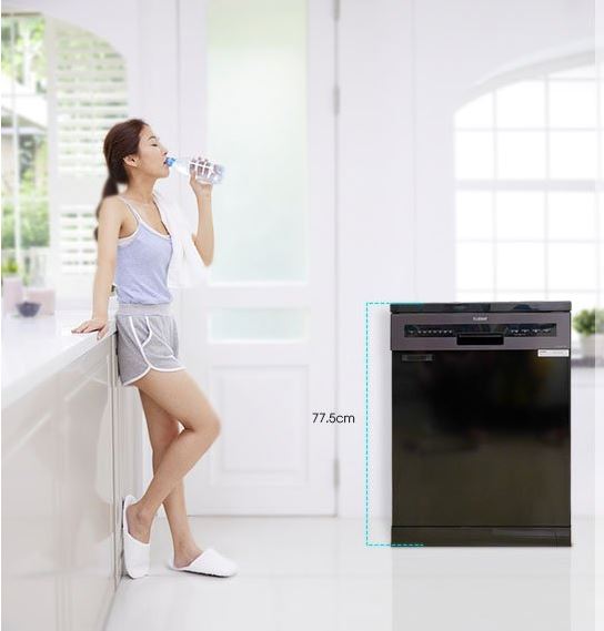 Máy rửa bát Fujishan FJVN12-S06TFBF 7 1. Thiết kế chắc chắn, sang trọng của FJVN12-S06TFBF.