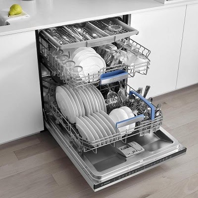 Máy rửa bát 12 bộ Galanz W60F555 7 2. Công suất rửa 12 bộ đồ ăn Châu Âu tương đương 3-4 bữa ăn Việt