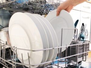 4. Công suất rửa sạch 6 bộ đồ ăn Châu Âu