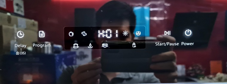 6. Máy rửa bát Kocher KDEU-8839 tiết kiệm điện năng không lo lãng phí.