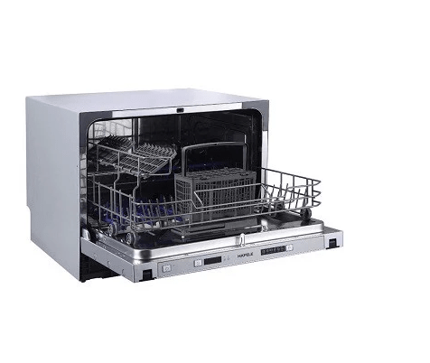 Máy rửa bát mini Hafele HDW-T50B 539.20.600 4 2. Công suất rửa 6 bộ độ ăn Châu Âu tương đương 1-2 bữa ăn Việt 4-5 người