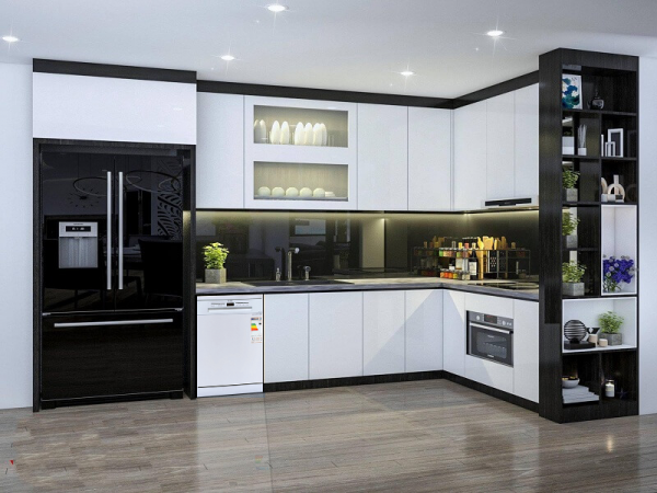 1. Máy rửa bát Sine SNP12-7635W có thiết kế ấn tượng