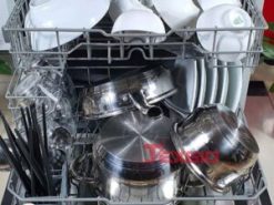 2. Công suất rửa sạch 8 bộ đồ ăn Châu Âu