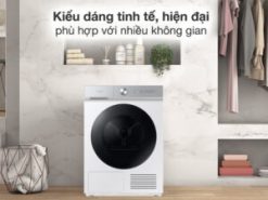 Máy sấy bơm nhiệt Samsung 9 kg DV90BB9440GH/SV - Tổng quan thiết kế