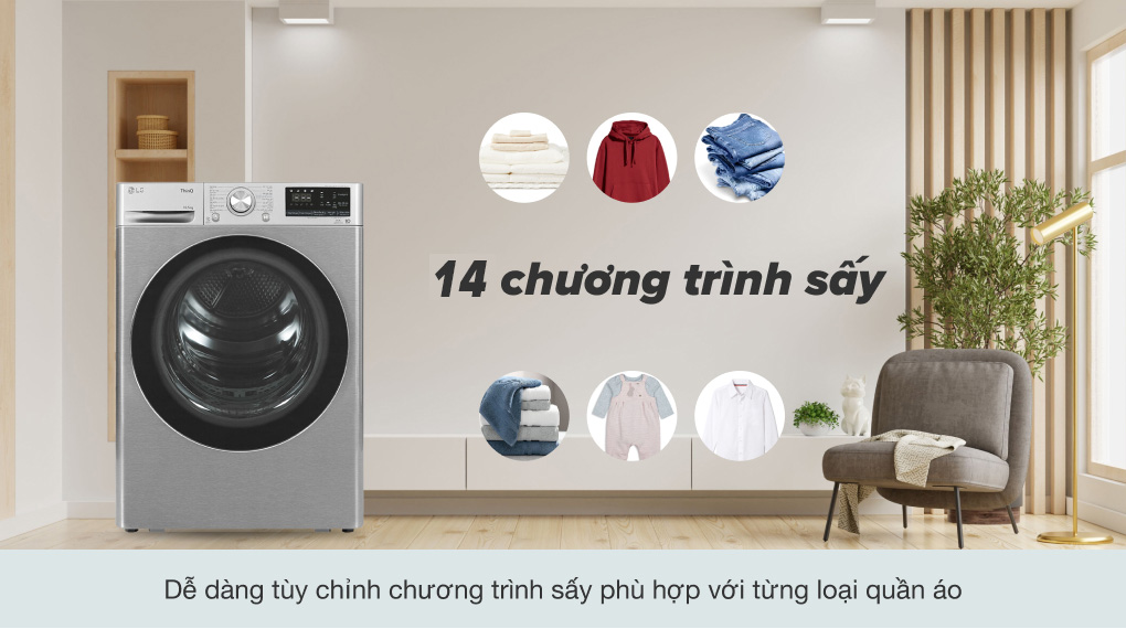 14 chương trình sấy