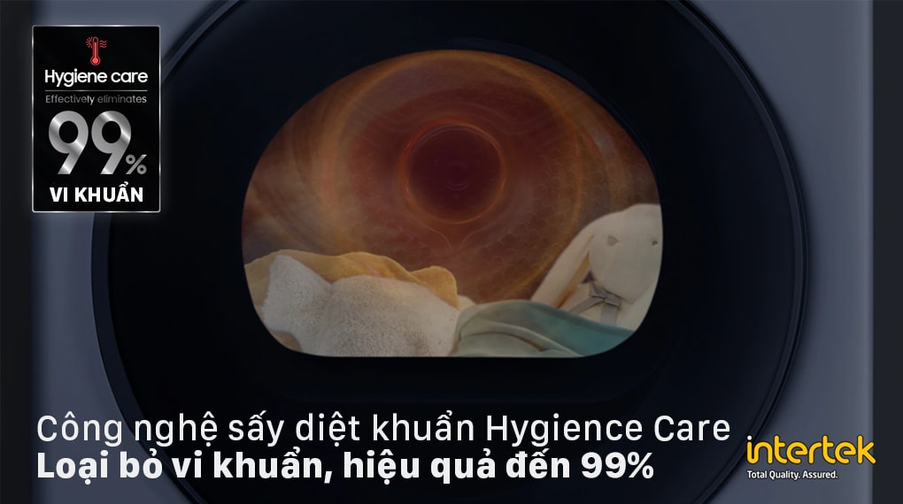Sở hữu công nghệ sấy diệt khuẩn Hygience Care loại bỏ vi khuẩn tối ưu