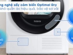 2. Công nghệ cảm biến Optimal Dry giúp quần áo khô nhanh chóng.