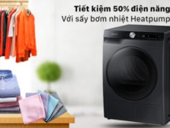 Máy sấy SamSung DV90T7240BB/SV tiết kiệm 50% điện năng