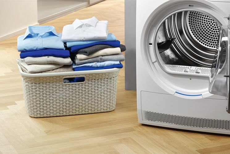 Máy sấy thông hơi Electrolux 7.5kg EDV754H3WB 9 Khoang sấy rộng dãi của Electrolux EDV754H3WB